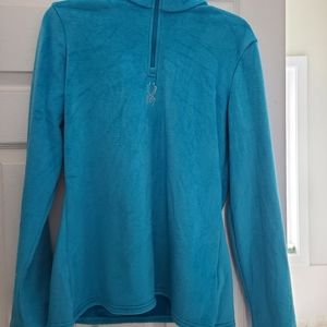 Shimmer Bug Zip T-Neck